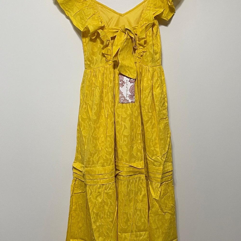 Band of Gypsie Yellow  Dress